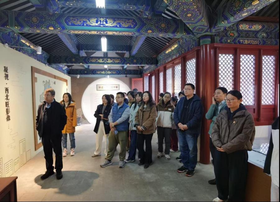 西北旺镇乡情村史馆参观