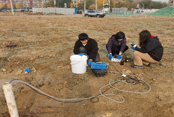 地下水污染风险控制青年突击队成员基于实际污染场景开展技术验证