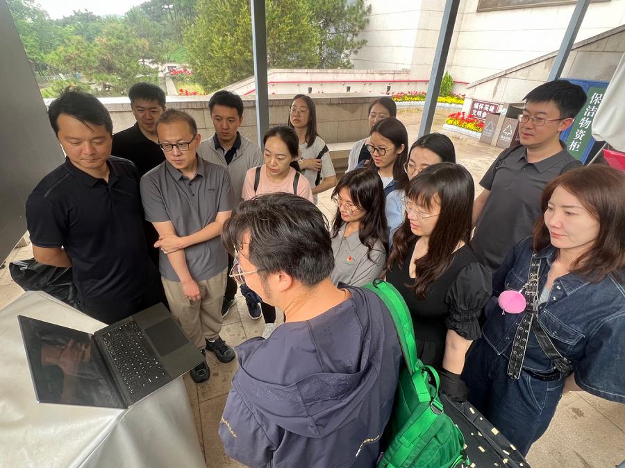 北科院青年理论学习小组开展“缅怀先烈承遗志 青年建功启新程”主题活动